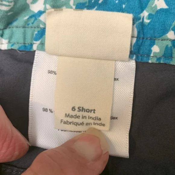 MEC Organic Cotton Technical Hiking Pants, Convertible , Blue/Gray - Picture 5 of 16